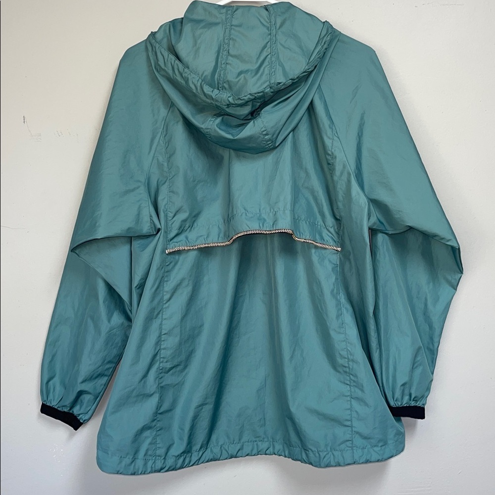 Vintage 1990s Nike aqua teal anorak windbreaker jacket - Picture 5 of 9